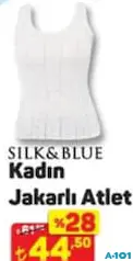 SİLK&BLUE KADIN JAKARLI ATLET